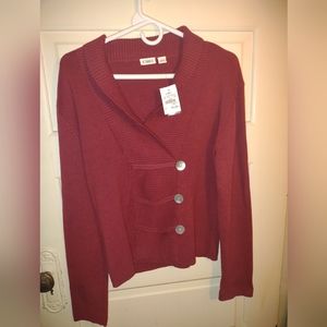 Cato Red Cowl Neck Sweater